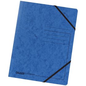 Falken Eckspanner A4 Colorspan - intensiv blau, Karton...