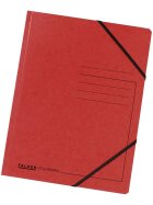 Falken Eckspanner A4 Colorspan - intensiv rot, Karton 355 g/qm