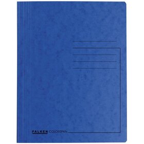 Falken Schnellhefter - A4, 250 Blatt, Colorspankarton, dunkelblau