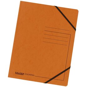 Falken Eckspanner A4 Colorspan - intensiv orange, Karton...
