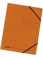 Falken Eckspanner A4 Colorspan - intensiv orange, Karton 355 g/qm