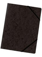 Falken Eckspanner A4 Colorspan - intensiv schwarz, Karton 355 g/qm