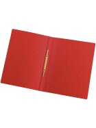 Falken Schnellhefter - A4, 250 Blatt, Colorspankarton, rot