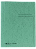 Falken Schnellhefter - A4, 250 Blatt, Colorspankarton, dunkelgrün