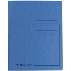Falken Schnellhefter - A4, 250 Blatt, Colorspankarton, hellblau