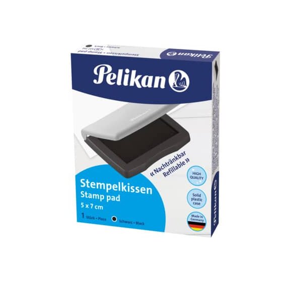 Pelikan® Stempelkissen 3E Kunststoff-Gehäuse - 70 x 50 mm, schwarz getränkt