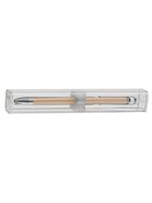 Pelikan Kugelschreiber Vio K9, Druckmechanik, Farbe: champagner, Stift in Päsentbox