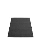 Schmutzfangmatte Eazycare Aqua grau, 0,90 x 1,50 m, Material: Olefin auf Vinylrücken für den Innenbereich