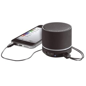 Leitz 6358 Lautsprecher Mini Mobile - Bluetooth, schwarz