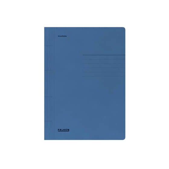 Falken Schnellhefter - A4, 250 Blatt, Manilakarton (RC), blau