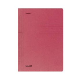 Falken Schnellhefter - A4, 250 Blatt, Manilakarton (RC), rot