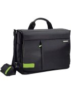 Leitz Complete 15.6" Messenger Bag Smart Traveller - Polyester, schwarz