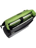Messenger Bag 15.6" Smart Traveller schwarz, 19 Fächer, Trolley-Befestigung, Reißverschluss, Maße: 390 x 290 x 155 mm
