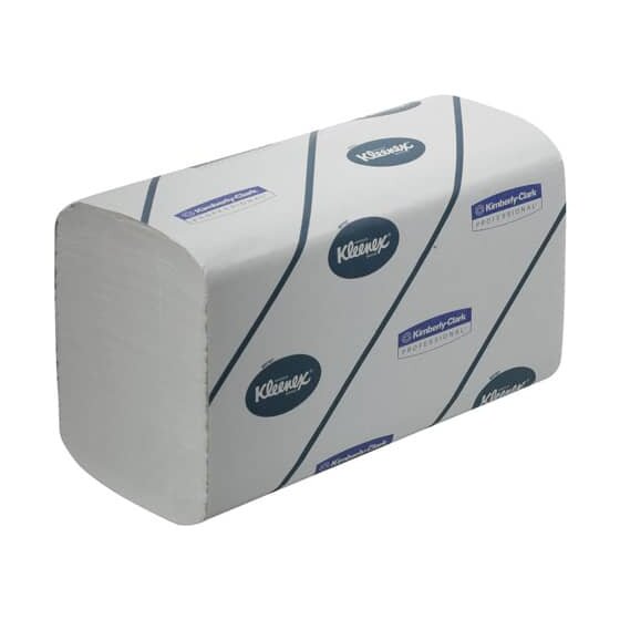 Kleenex® Ultra Handtücher - 2-lagigem AIRFLEX® Material -  21,5 x 21 cm f. Handtuchspender 6956 und 6945, 2790 Tücher