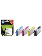 HP® Inkjet-Druckpatronen cyan, magenta, yellow, 175 Seiten, C9361EE
