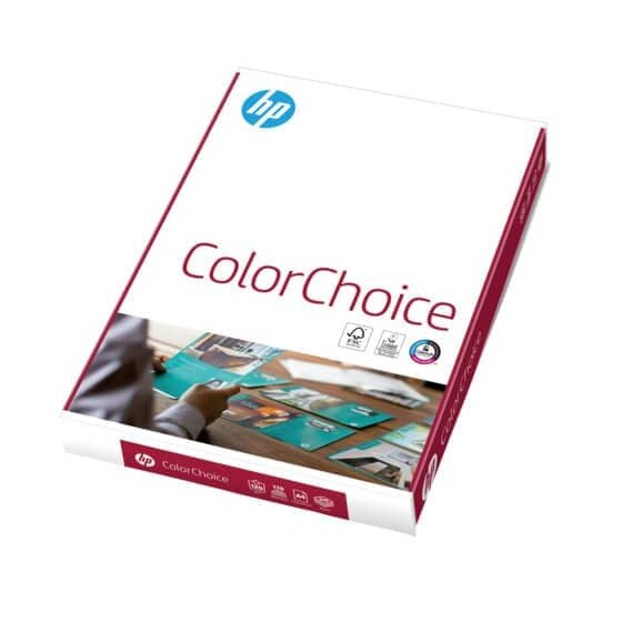 Hewlett Packard (HP) Color Choice Papier - A4, 120 g/qm, weiß, 250 Blatt