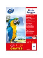 Avery Zweckform® 2556-15P Premium Inkjet Fotopapier - DIN A4, hochglänzend, 250 g/qm, 15 + 15 Blatt