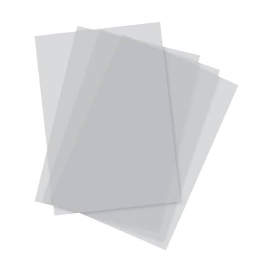 Hahnemühle Transparentbogen - transparentes Zeichenpaier, 250 Blätter, A4, 90/95 g/qm