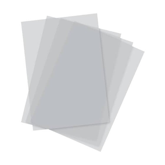 Hahnemühle Transparentbogen - transparentes Zeichenpaier, 250 Blätter, A4, 110/115 g/qm