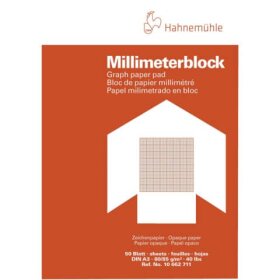 Hahnemühle Millimeter - Block 50 Blatt, A3, 80 g/qm