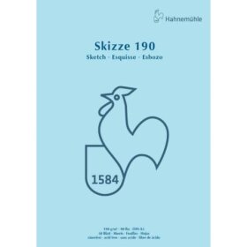 Hahnemühle Skizzenblock - A5, 190 g/qm, 50 Blatt