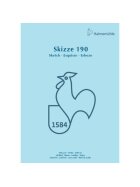 Hahnemühle Skizzenblock - A5, 190 g/qm, 50 Blatt
