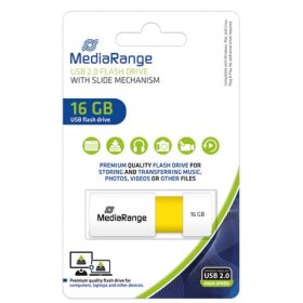 MediaRange USB-Speicherstick gelb 16GB