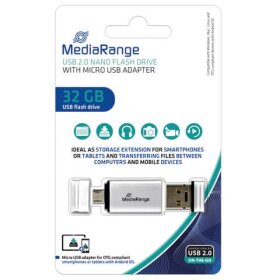 MediaRange USB Mobile 2 in 1 OTG USB-Stick 32GB