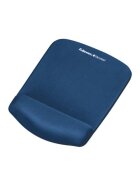 Fellowes® PlushTouch™ Handgelenkauflage mit Mauspad - blau