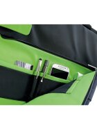 Laptop-Tasche Complete 13.3" Smart Traveller schwarz, 18 Fächer, Trolley-Befestigung, Reißverschluss, Leder-Tragegriffe, Maße: 100 x 310 x 410 mm