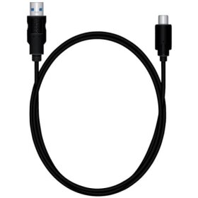 MediaRange Ladekabel USB 3.0 Typ C - 1,2 m, schwarz