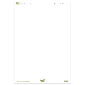Ursus Green Flipchart-Block - 68 x 99 cm, blanko, 80...