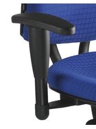 Topstar® Armlehnen K2 höhenverstellbar (Paar) für Bürodrehstuhl ALUSTAR Basic schwarz