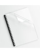 Fellowes® Deckblätter - A4, PVC, transparent, 100 Stück