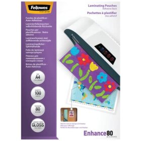 Fellowes® Laminierfolie Enhance Mikron Peel &...