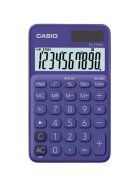 Casio® Taschenrechner SL-310 - Solar-/Batteriebetrieb, 10stellig, LC-Display, lila