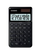 Casio® Taschenrechner SL-1000 - Solar-/Batteriebetrieb, 10stellig, LC-Display, schwarz