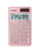 Casio® Taschenrechner SL-1000 - Solar-/Batteriebetrieb, 10stellig, LC-Display, pink
