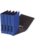 Pagna® Bankordner Color-Einband - A4 , 50 mm, Color Einband, blau