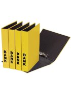 Pagna® Bankordner Color-Einband - A4 , 50 mm, Color Einband, gelb