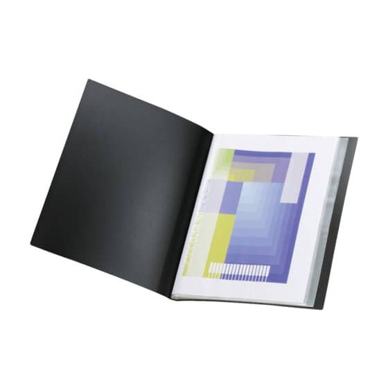 Q-Connect® Sichtbuch - A3, 20 Hüllen, schwarz