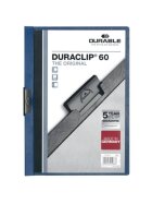 Durable Klemm-Mappe DURACLIP® 60 - A4, dunkelblau