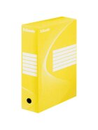 Esselte Archiv-Schachtel - DIN A4, Rückenbreite 10 cm, gelb