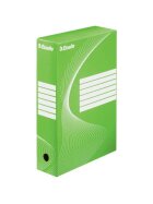 Esselte Archiv-Schachtel - DIN A4, Rückenbreite 8 cm, grün