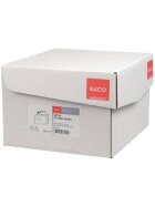 Elco Briefumschlag Office Box mit Deckel - C5, weiß, haftklebend, mit Fenster, 80 g/qm, 500 Stück