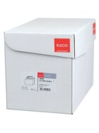 Elco Briefumschlag Office Box mit Deckel - C4, weiß, haftklebend, ohne Fenster, 120 g/qm, 250 Stück