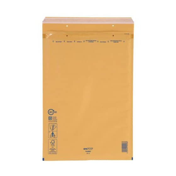 aroFOL® Luftpolstertaschen Nr. 9 - 300x445 mm, braun, 50 Stück