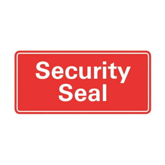 Avery Zweckform® 7311 Sicherheitssiegel "Security Seal" - 20 x 38 mm, rot, 200 Stück im Spender