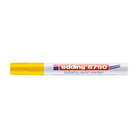 Edding 8750 Lackmarker industry paint marker - 2-4 mm, gelb