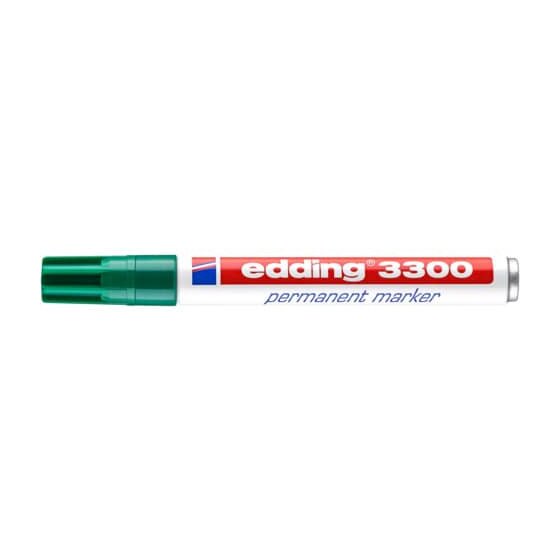 Edding 3300 Permanentmarker - nachfüllbar, 1 - 5 mm, grün
